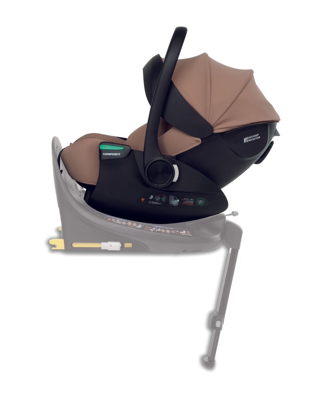 Sistema combinato tictoc pro disk infant rekline gold + adattatore - foppapedretti
