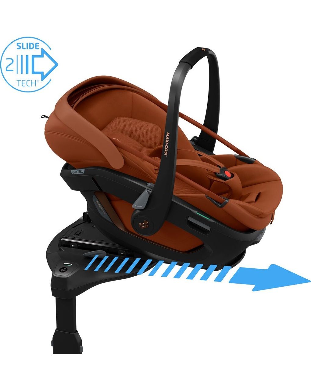 Seggiolino auto coral slide pro - copper terra  - maxi-cosi