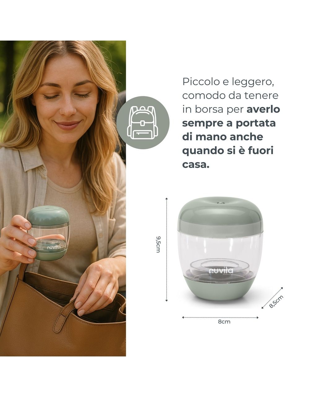 Sterilizzatore portatile mellyplus - 1556 - nuvita