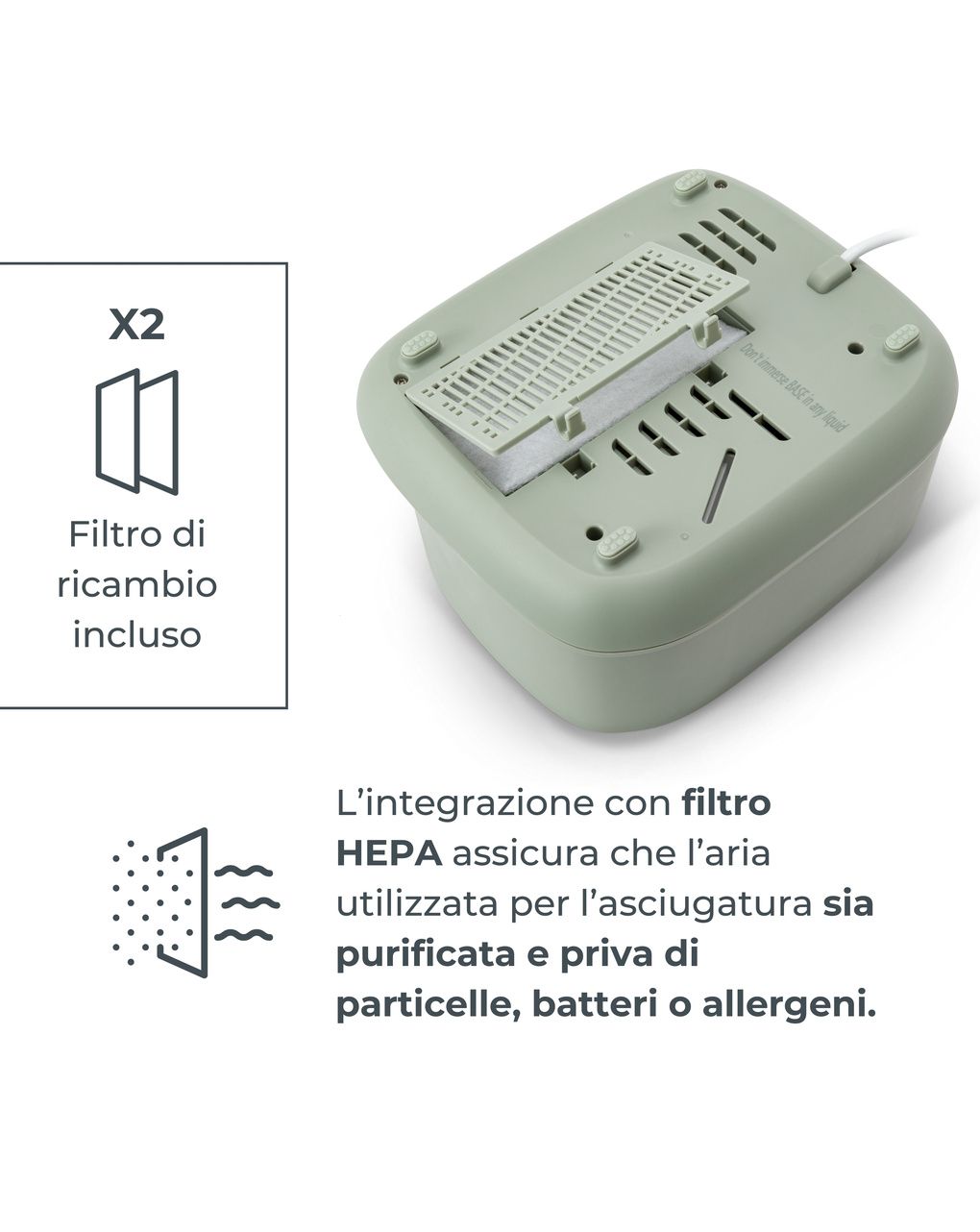 Sterilizzatore con asciugatura steridry 2-in-1  1088 - nuvita