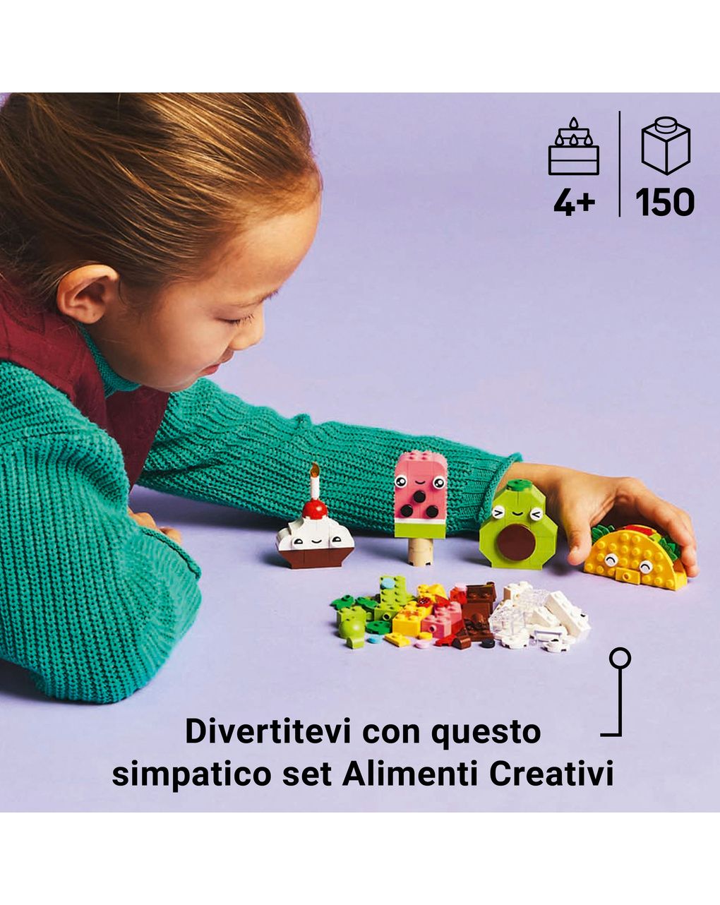 Lego classic 11039 alimenti creativi