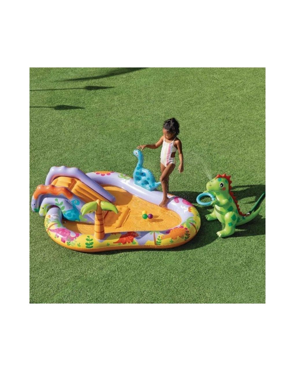 Play center dino park gonfiabile 201x157x69 cm