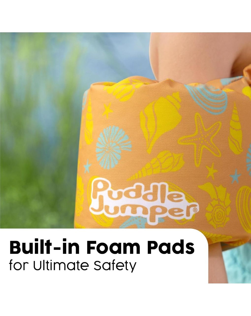 Bestway puddle jumper - giubbotto galleggiante con braccioli integrati, regolabile, per bambini dai 2 anni in su