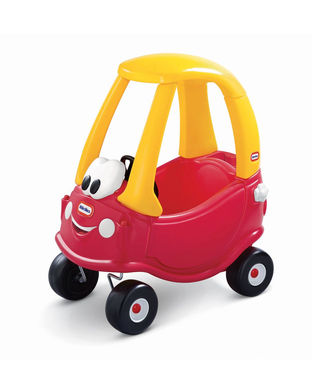 Little tikes cozy coupe - macchinina per bambini con clacson funzionante, interruttore di accensione e tappo del carburante