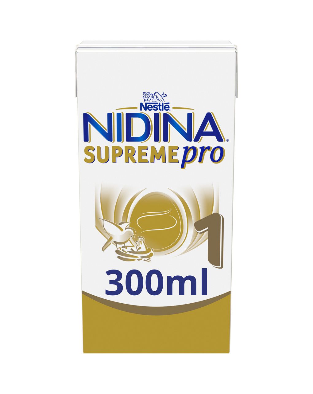 Nidina supremepro 1 latte per lattanti liquido dalla nascita, brick da 300ml - nestle'