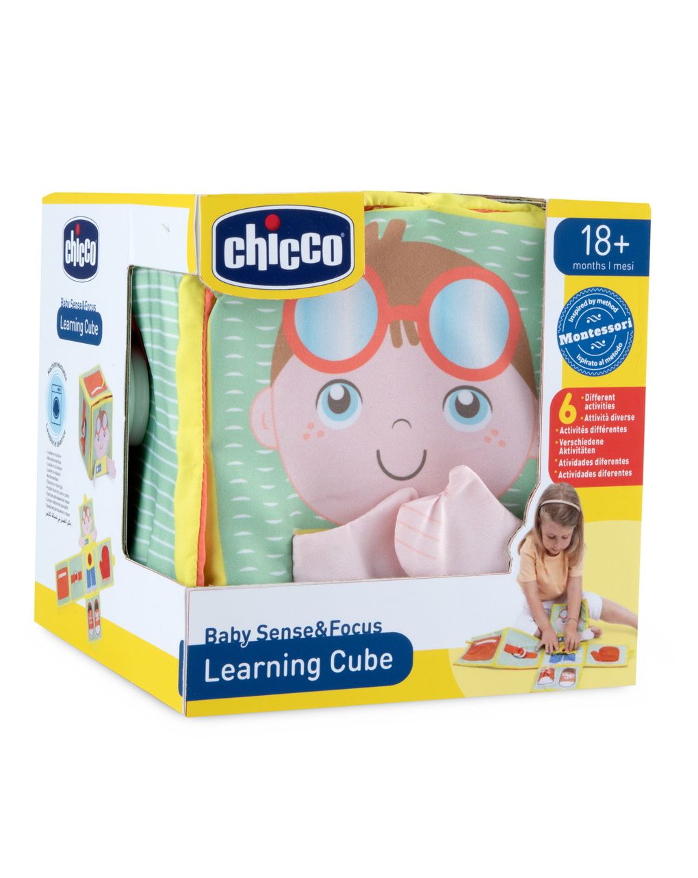 Libro cubo didattico montessori