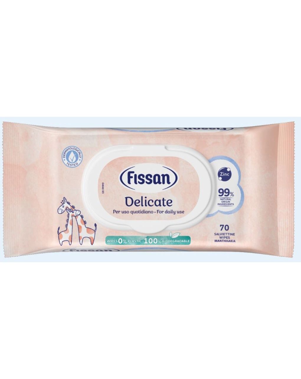 Salviettine delicate (70pz)  - fissan