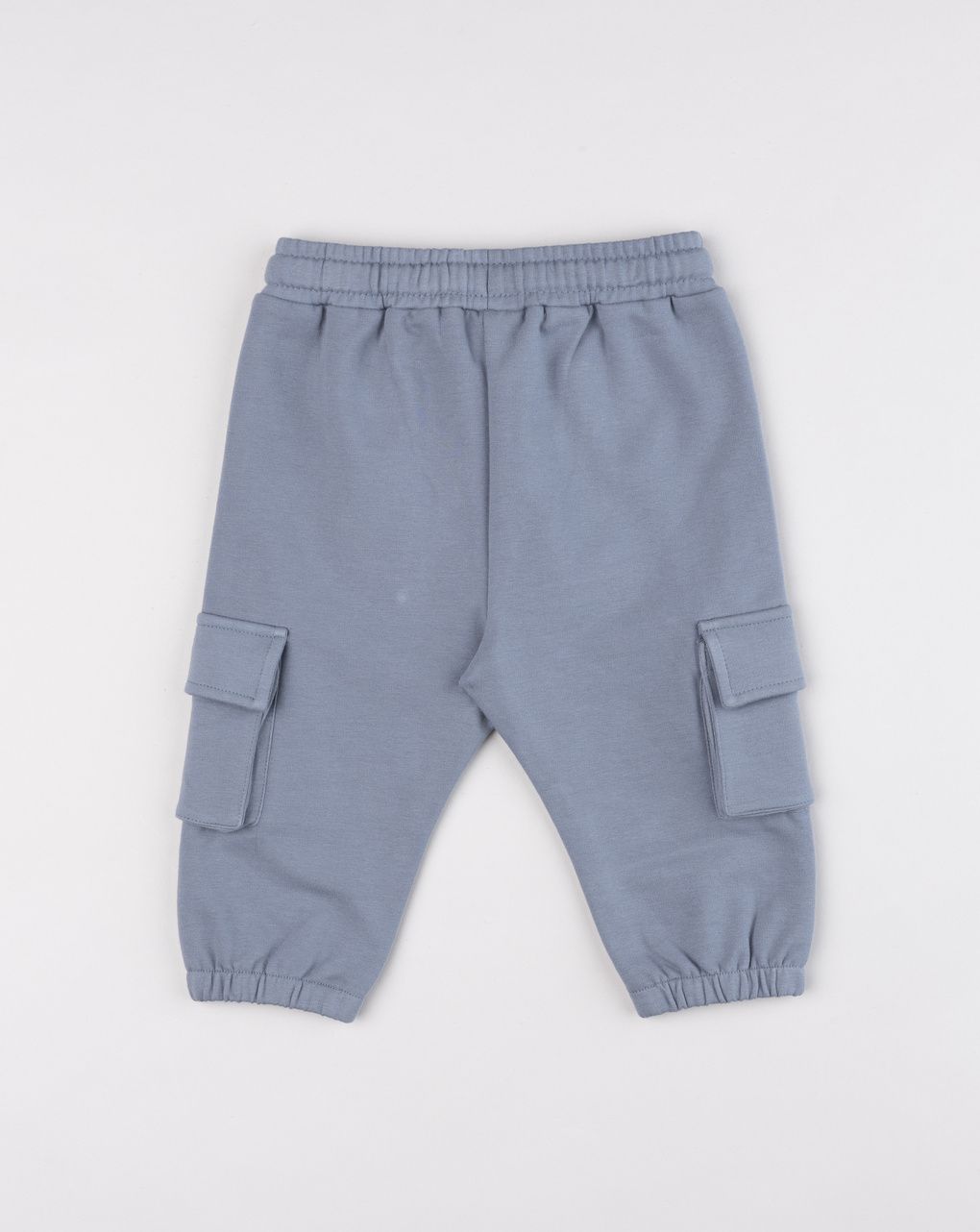Pantaloni cargo felpati bimbo carta da zucchero