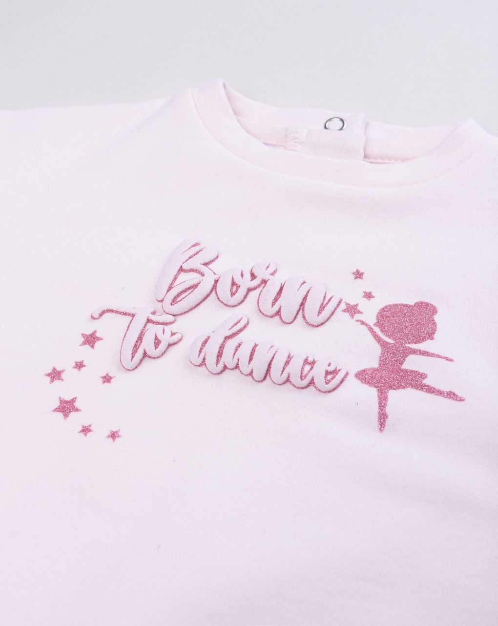 Felpa bimba rosa organic cotton