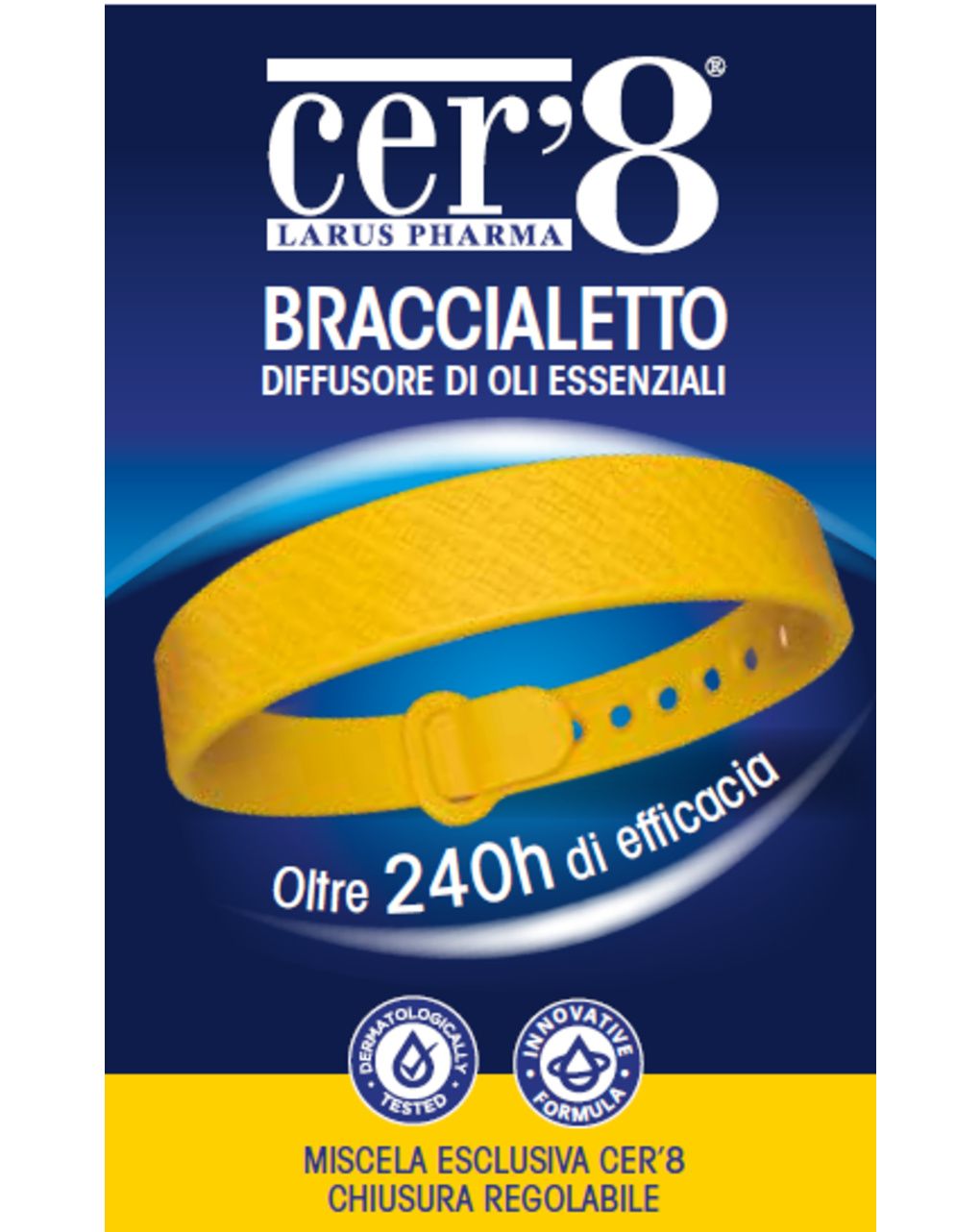 Braccialetto oli essenziali - cer8