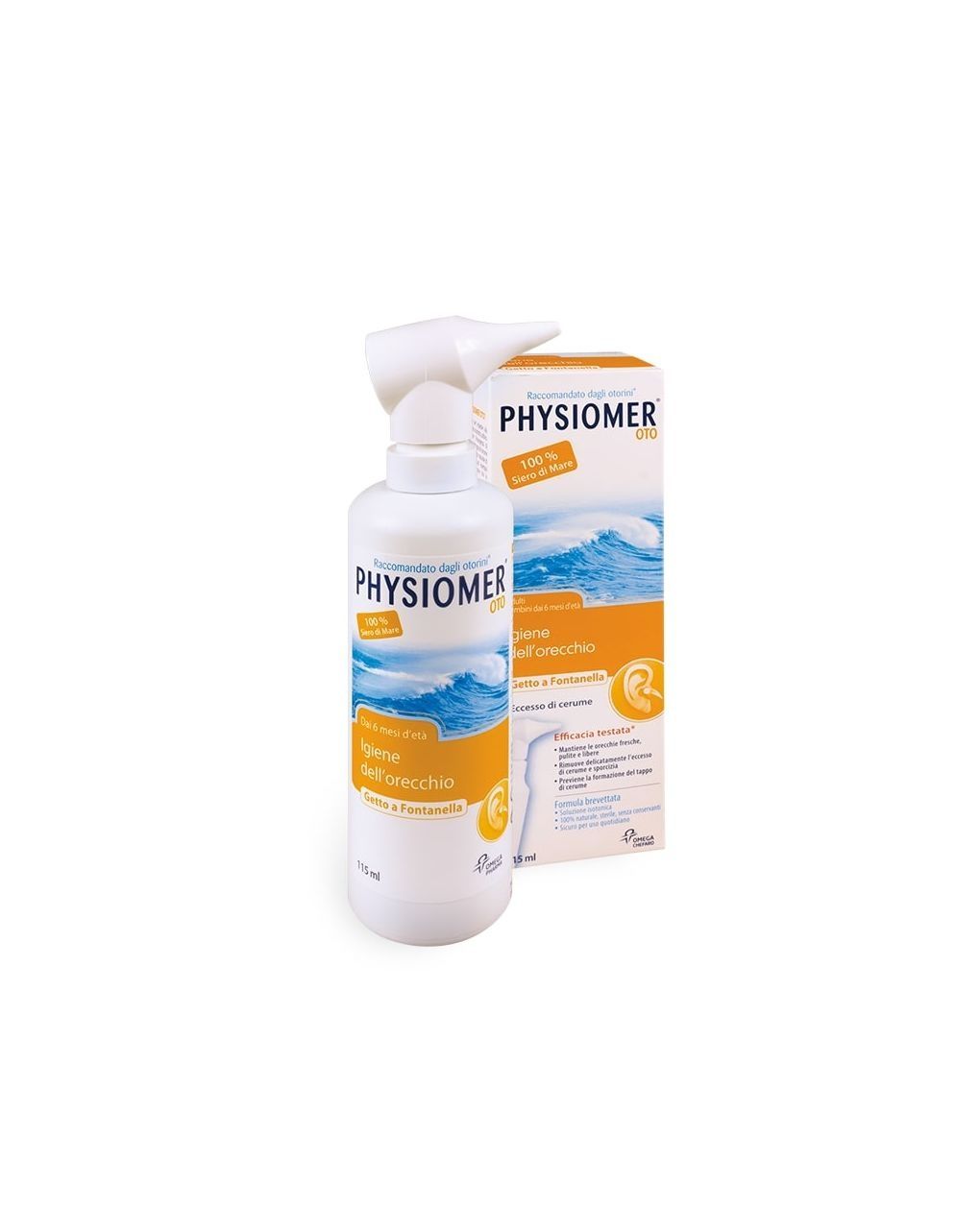Physiomer oto spray per orecchio 115ml