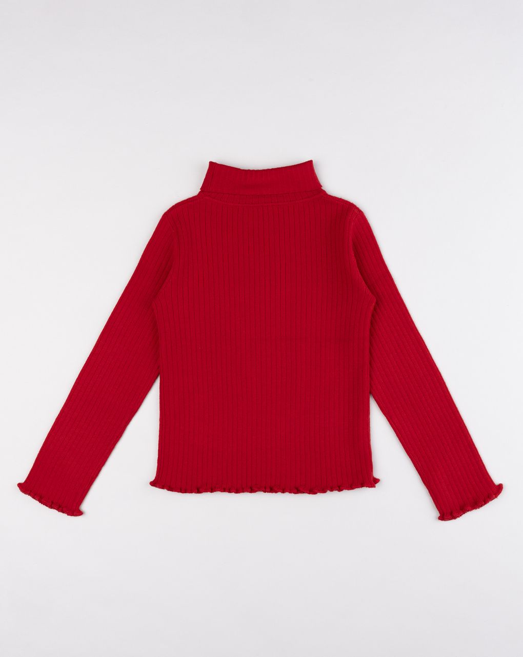 Lupetto cuore rosso bambina