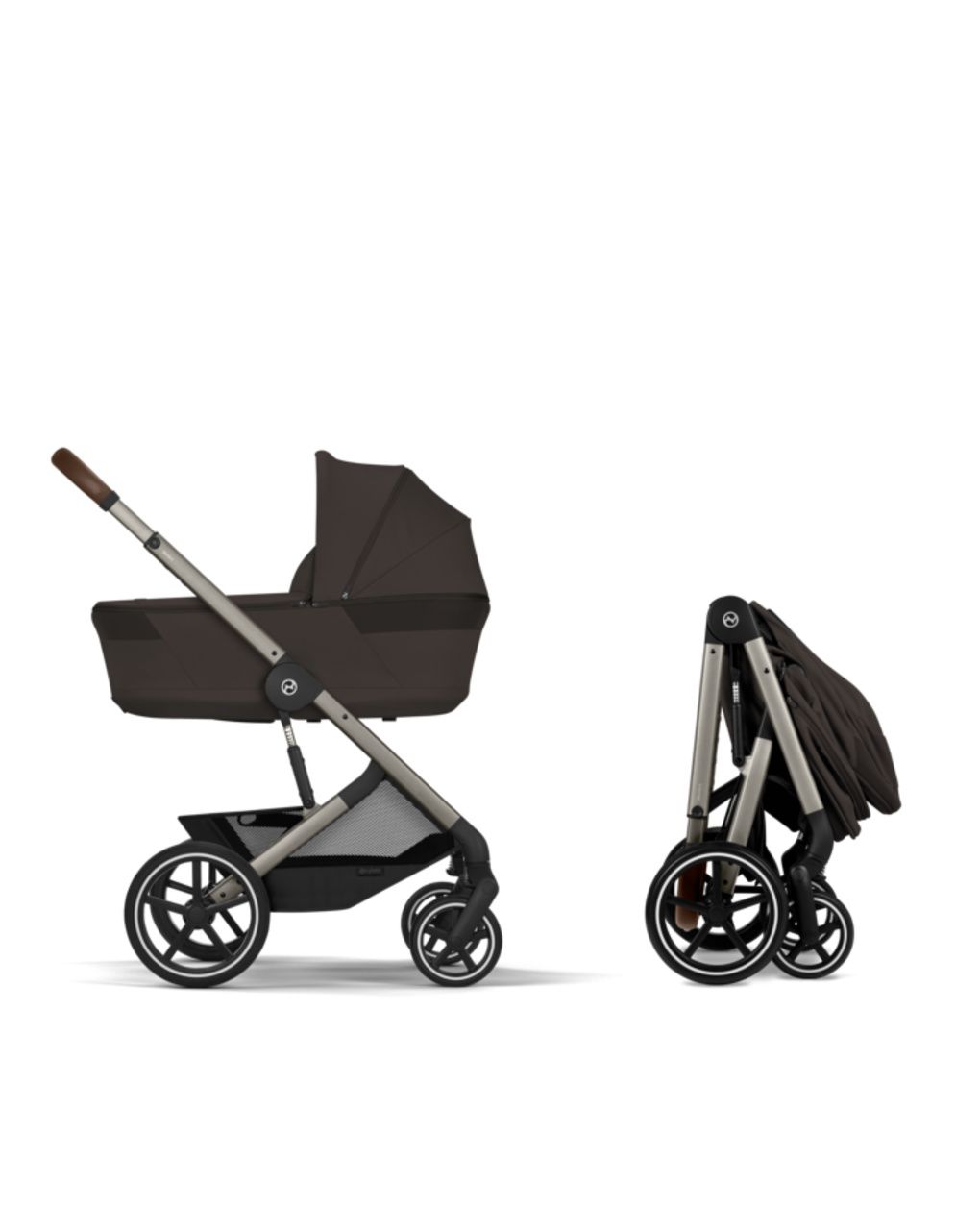 Duo balios s lux tpe nav. rich. chocolate brown - cybex