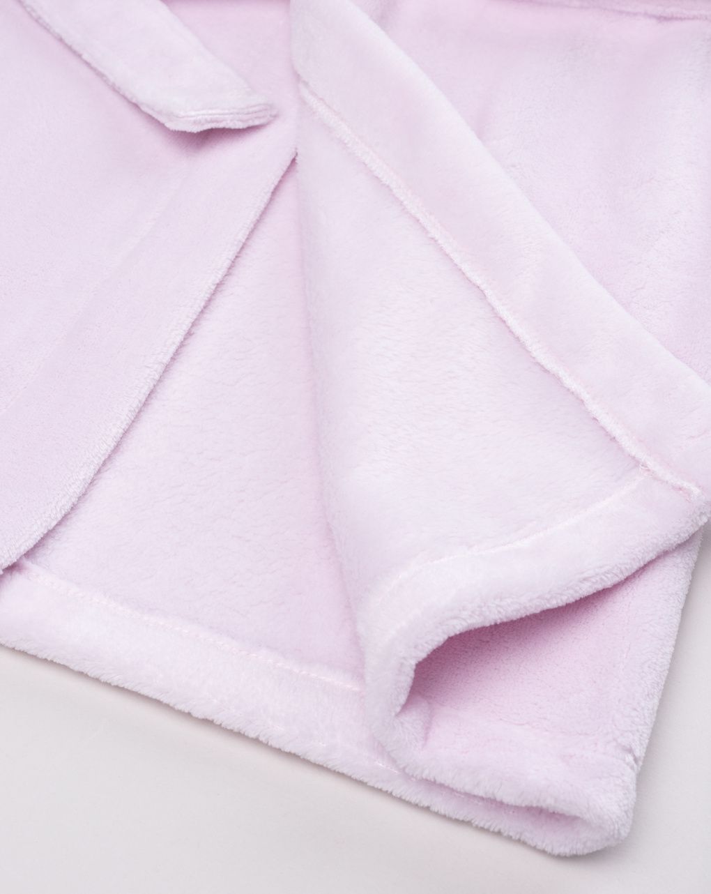 Vestaglia unicorno a manica lunga rosa chiaro bambina