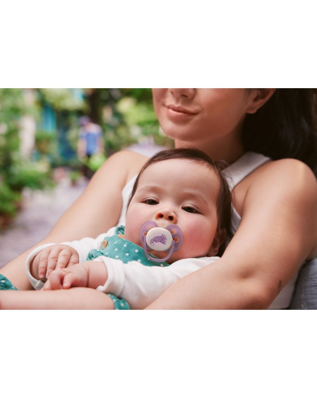 Succhietto ultra soft notte 0-6m cappuccio fluorescente no bpa per pelli sensibili- philips avent