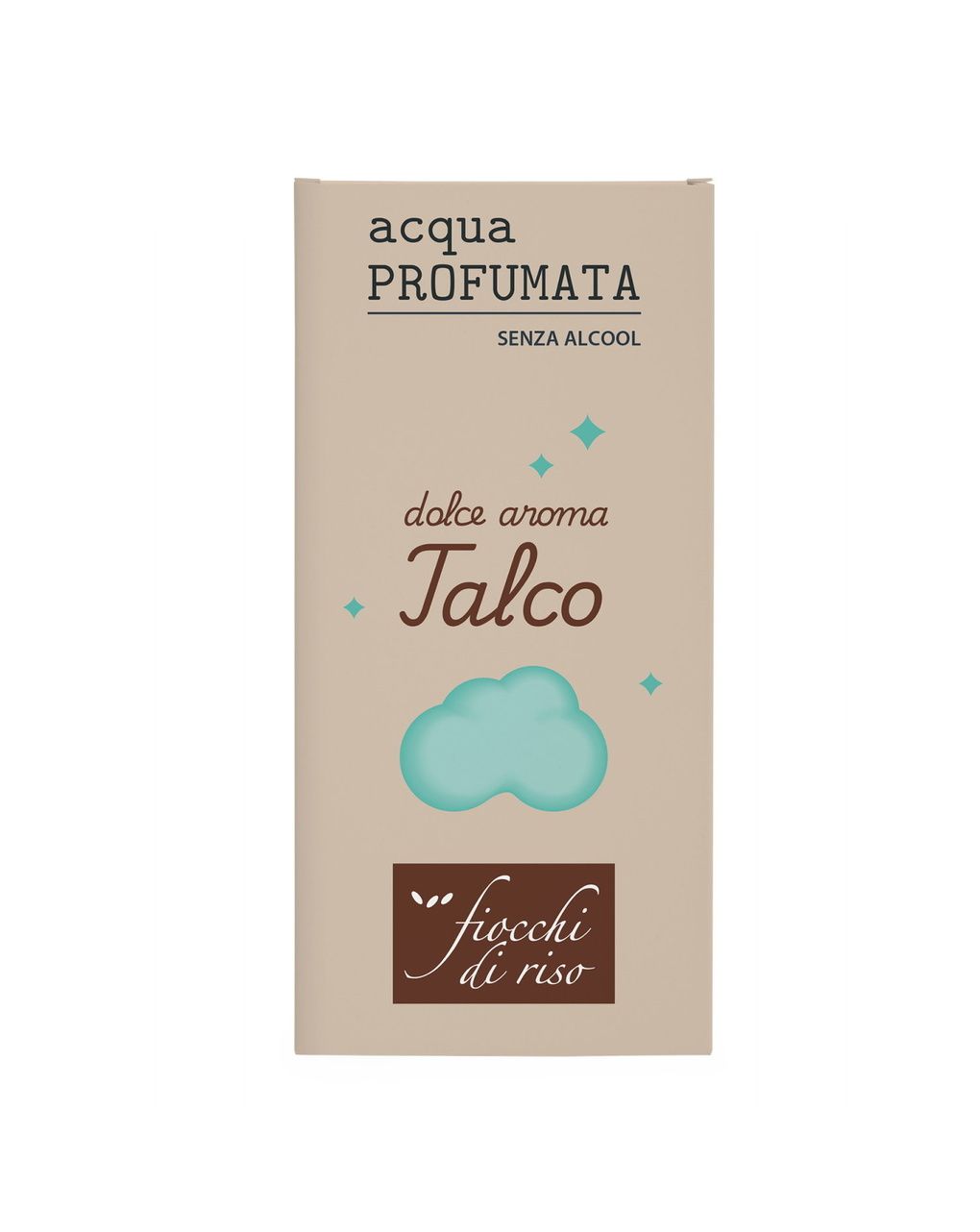 Acqua di colonia talco non talco -  fiocchi di riso