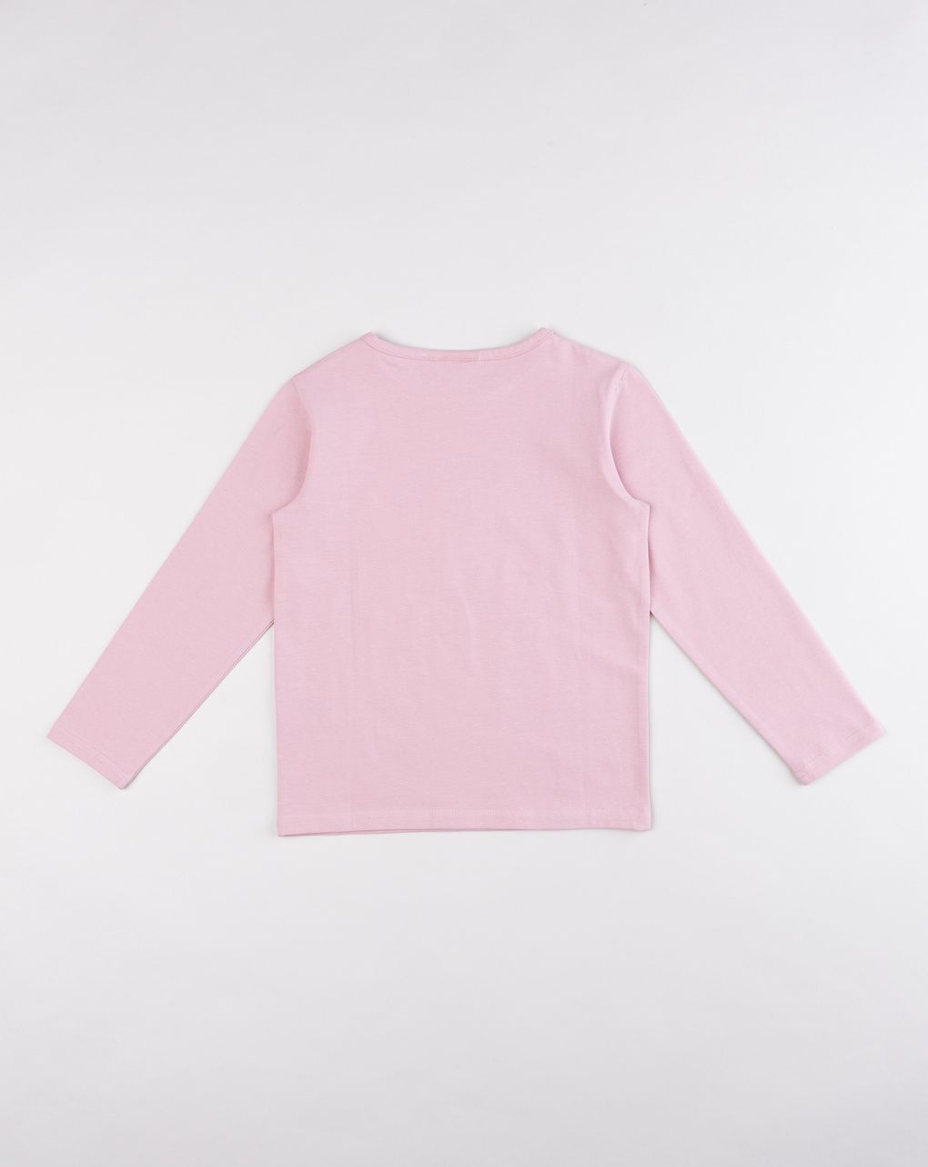 Maglia rosa a maniche lunghe bambina "minions - it's so fluffy"