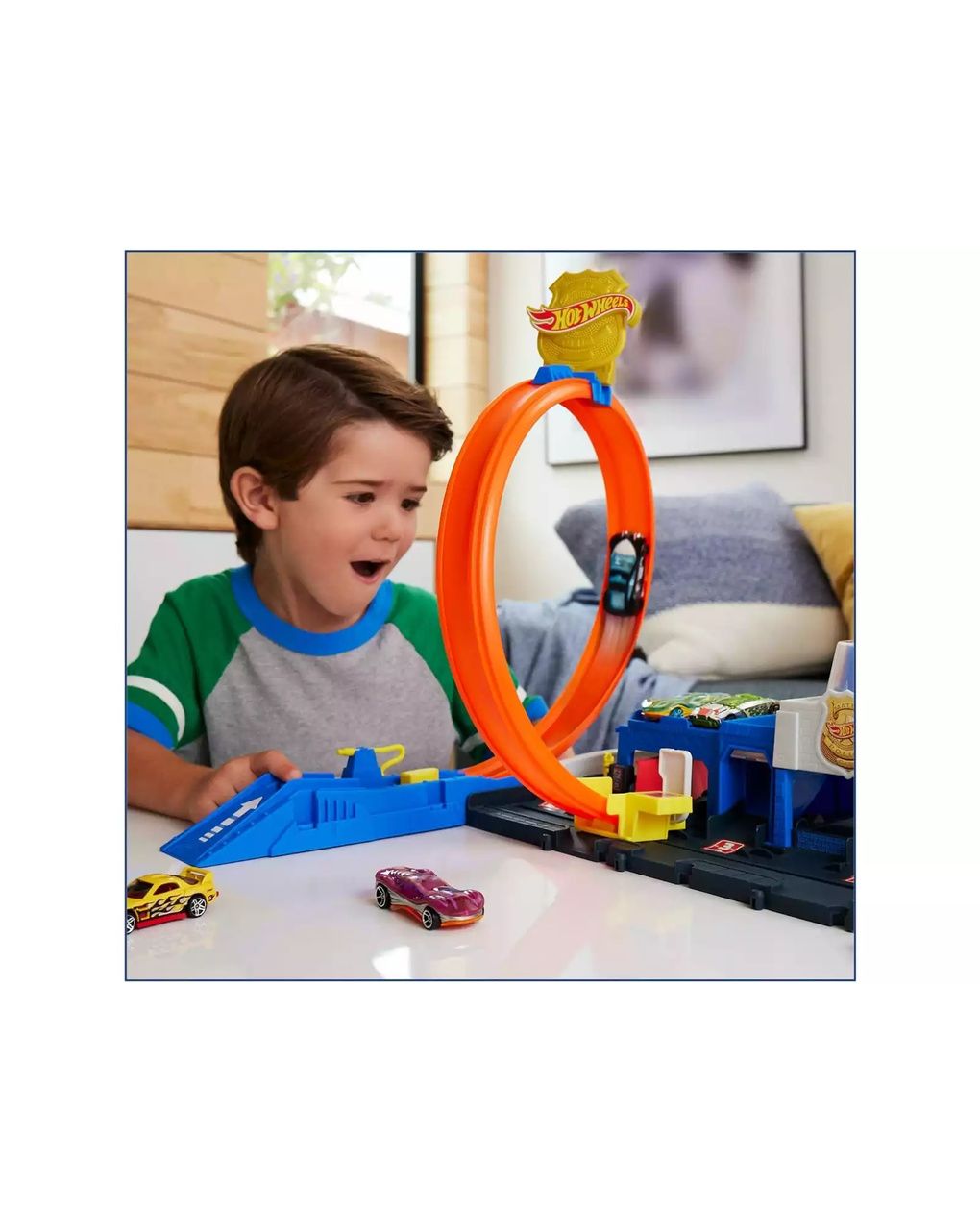 Hot wheels city supercommissariato di polizia