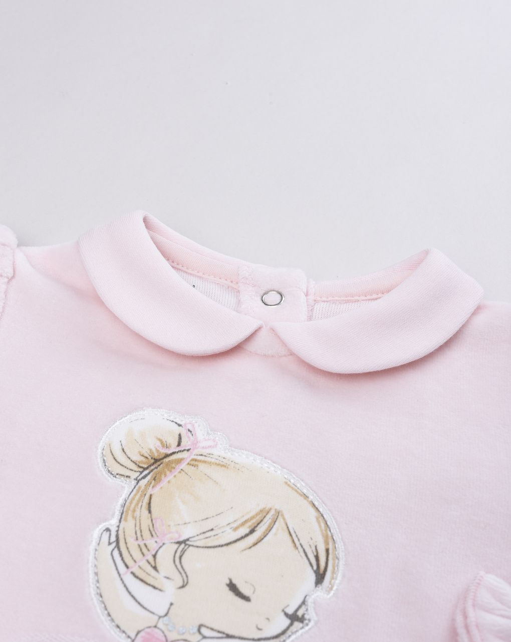 Tutina ciniglia rosa neonata  ballerina