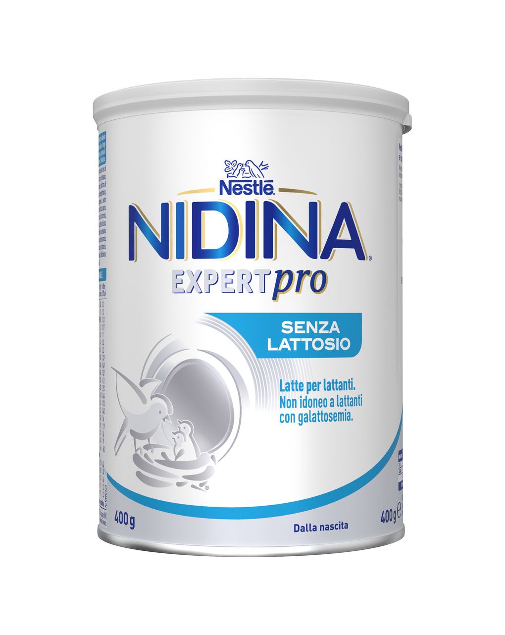 Nidina expertpro senza lattosio latte per lattanti in polvere, latta 400g - nestle'