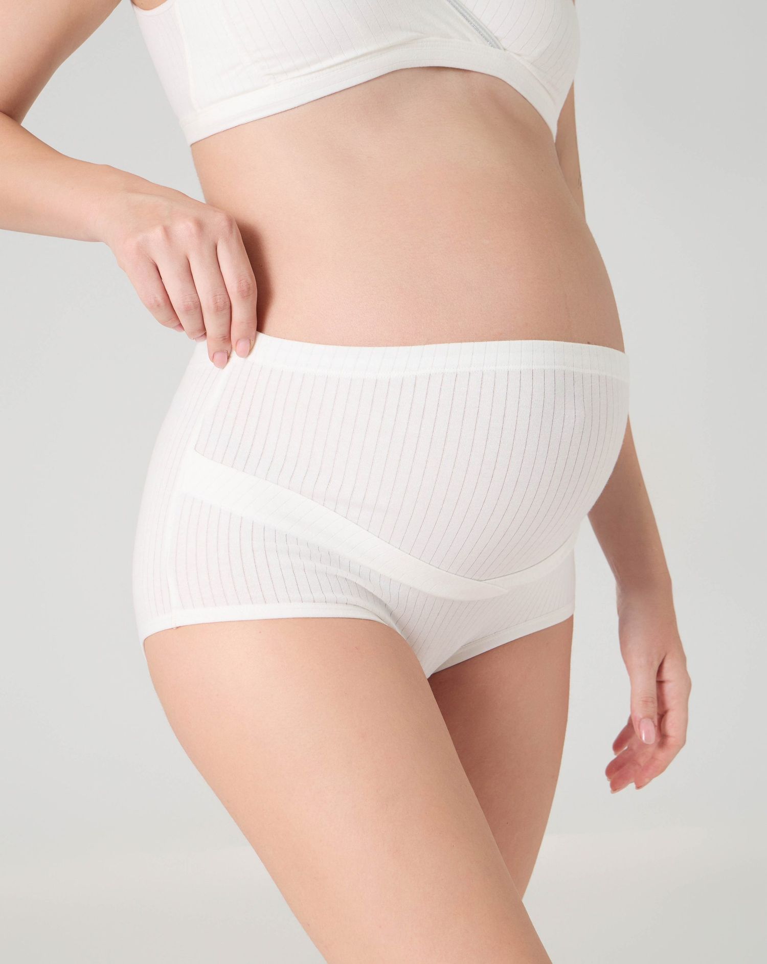 Slip premaman vita alta panna