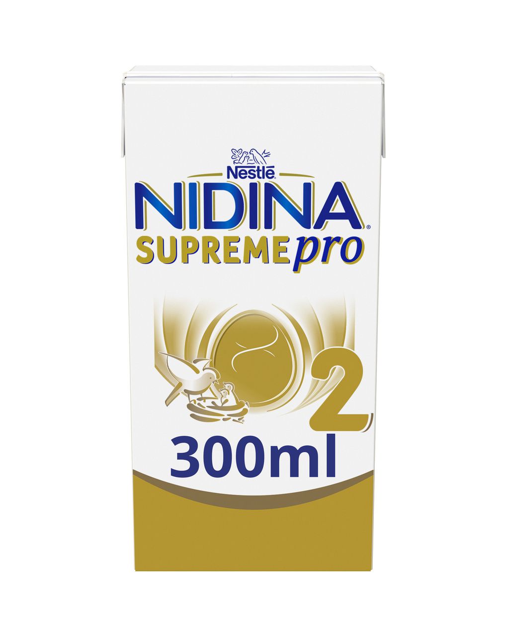 Nidina supremepro 2 latte di proseguimento liquido da 6 mesi brick da 300ml - nestle'
