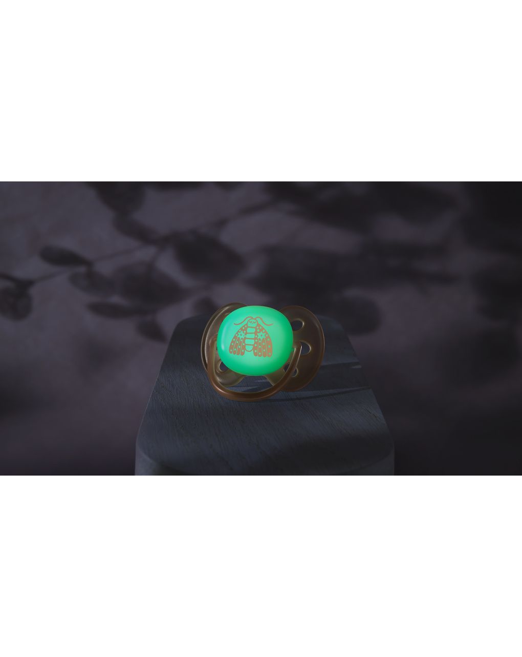 Succhietto ultra soft notte 0-6m cappuccio fluorescente no bpa per pelli sensibili - philips avent