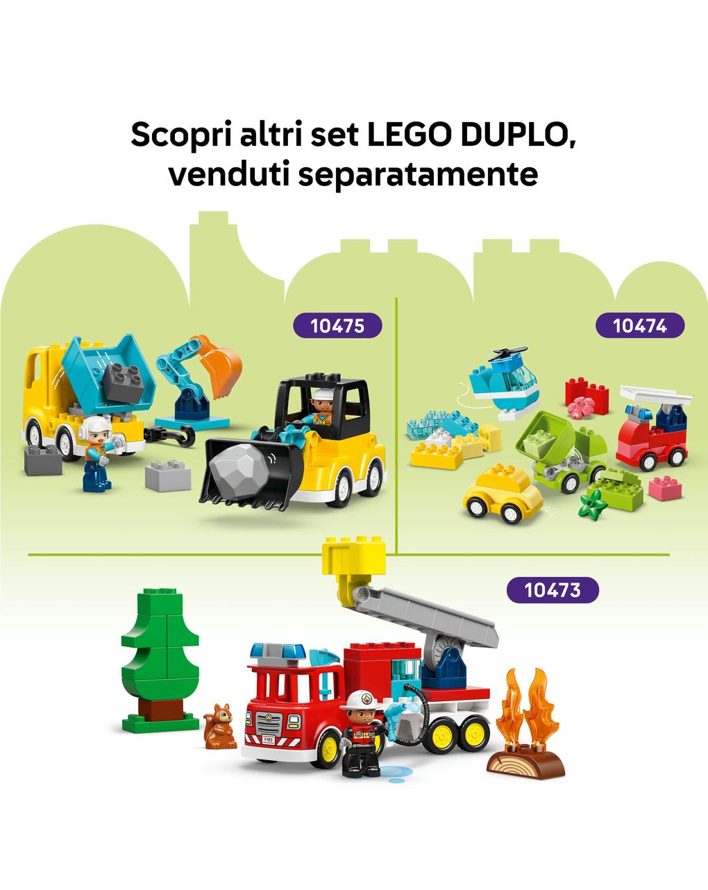 Lego duplo my first animali domestici creativi 3 in 1 - 10477