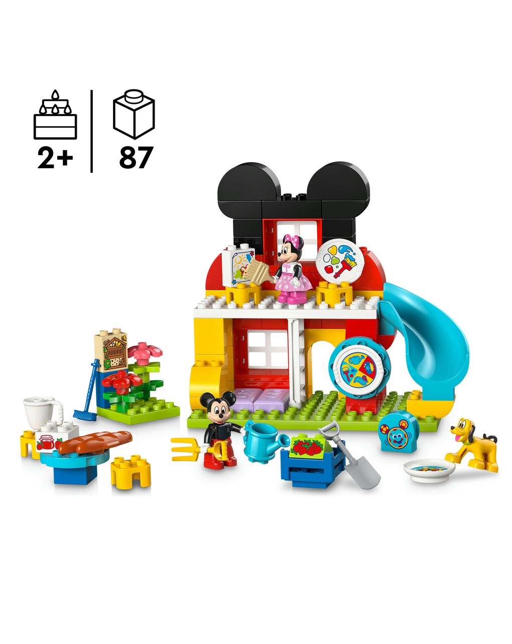 Lego duplo disney 10465 la casa di topolino con minnie e pluto