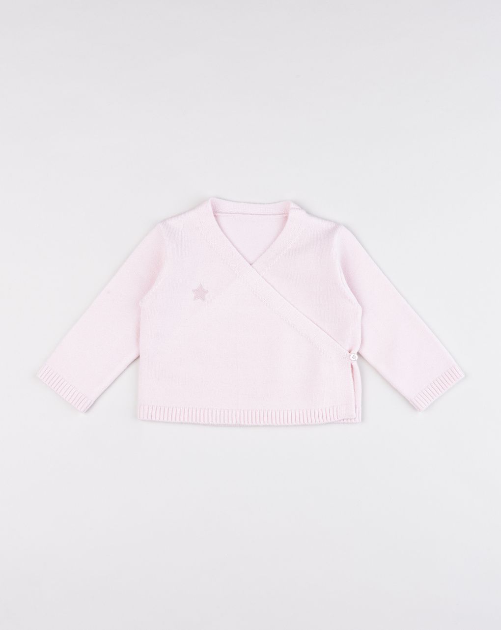 Cardigan bimba rosa kimono