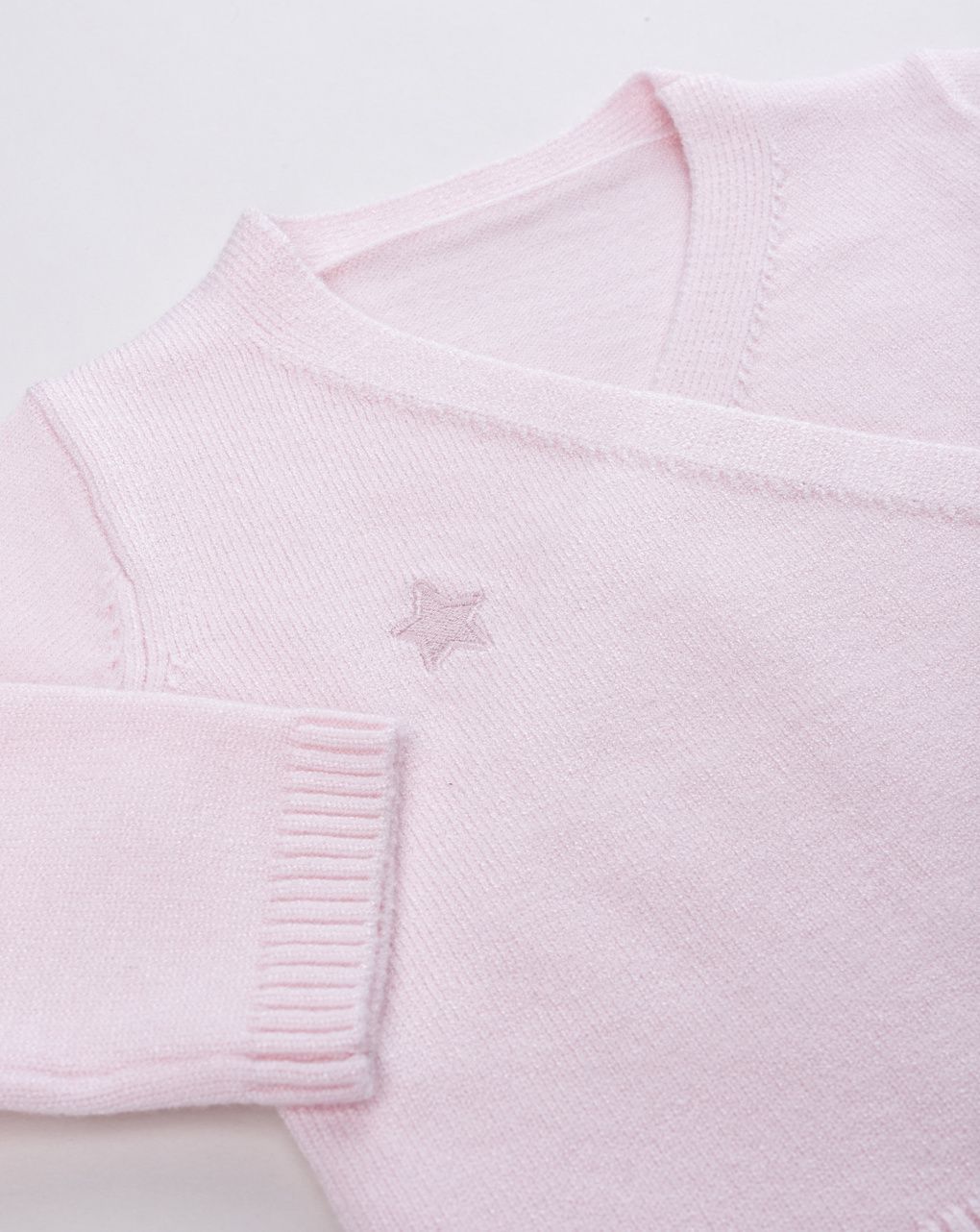 Cardigan bimba rosa kimono