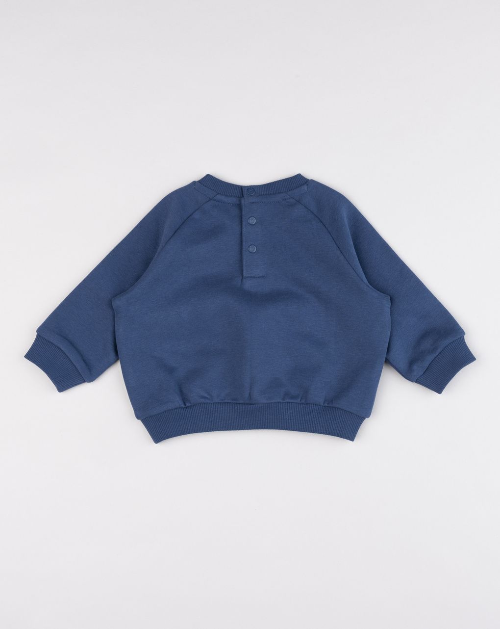Felpa bimbo blu con tasca
