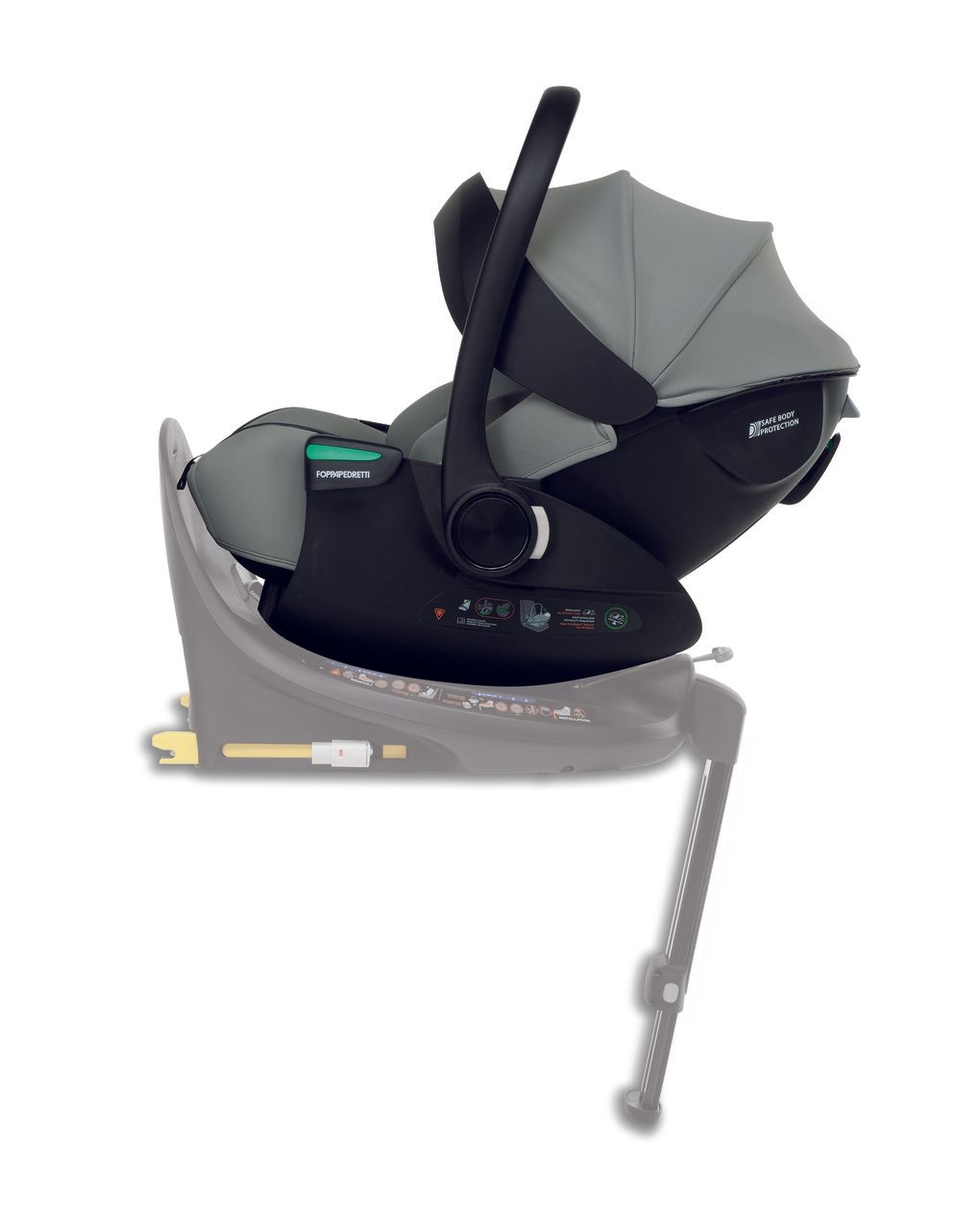 Sistema combinato tictoc disk infant rekline ice + adattatore - foppapedretti