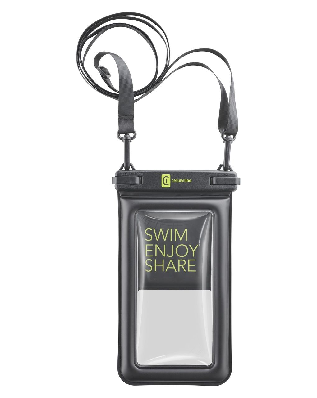 Voyager floaty custodia galleggiante impermeabile universale per smartphone  nera - cellularline