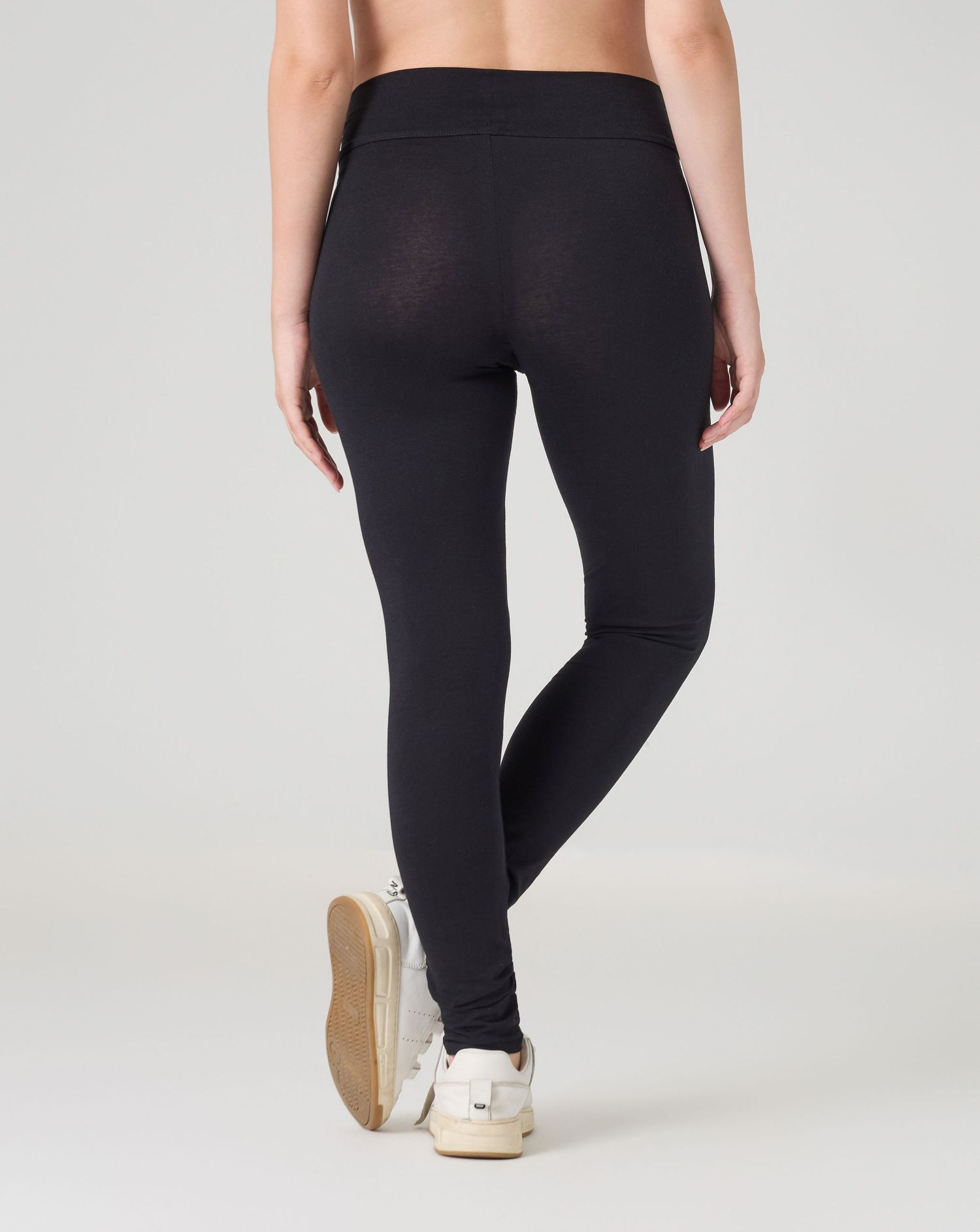 Legging premaman jersey nero