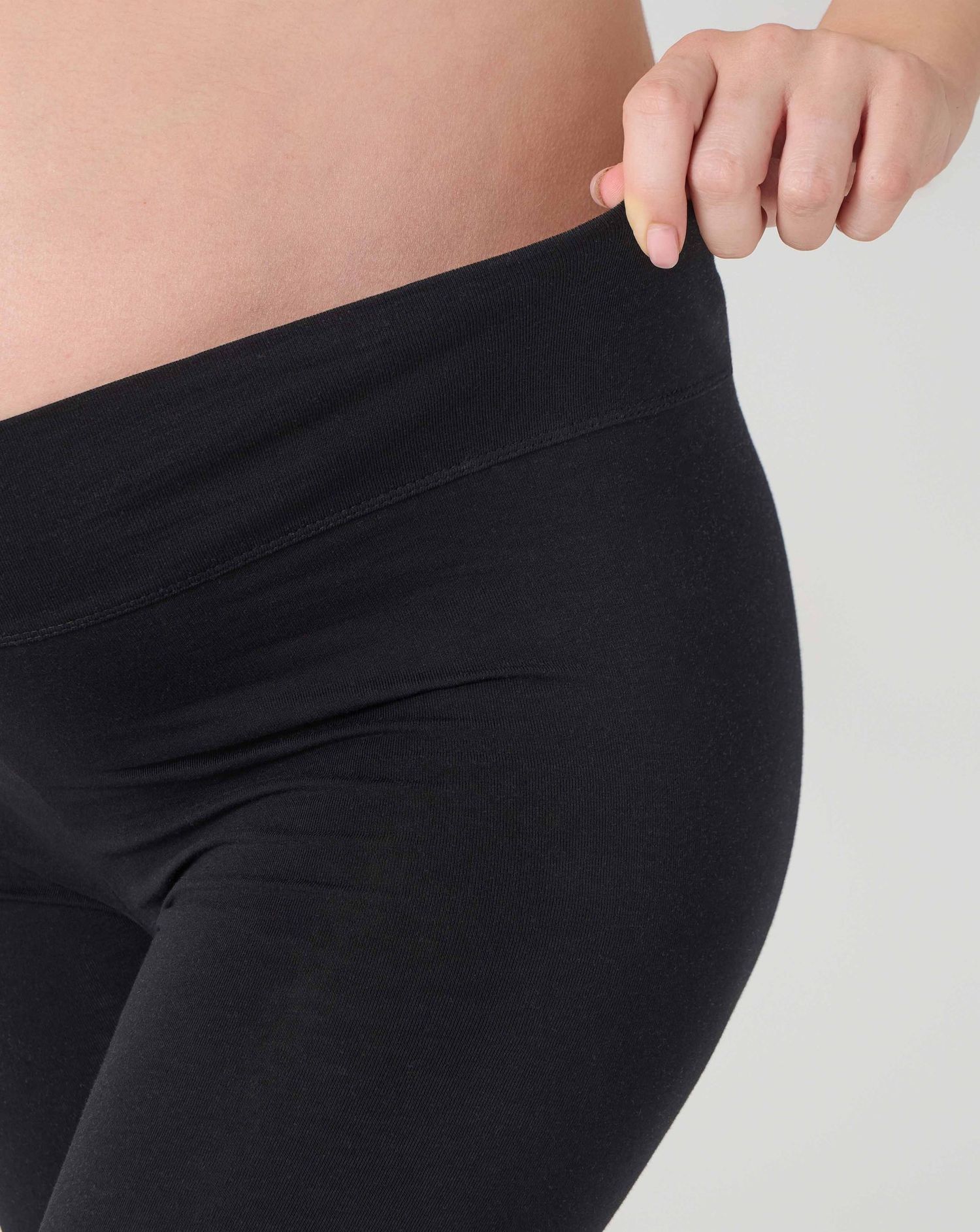 Legging premaman jersey nero