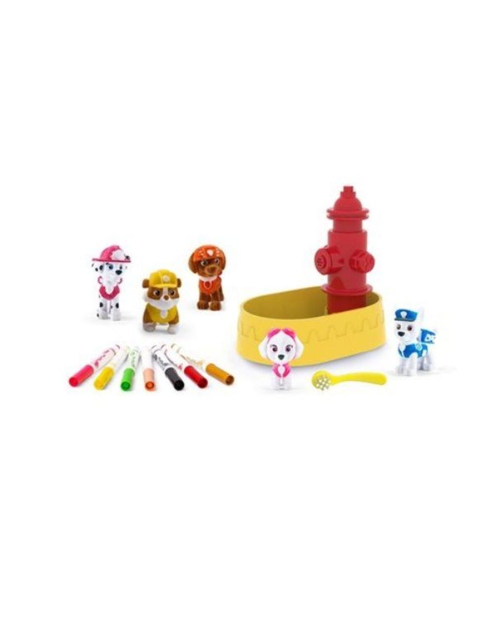 Washimals pets set 5 cuccioli paw patrol crayola