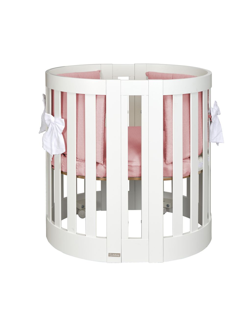 Set letto all-in-one con tessile plumeti rose - italbaby