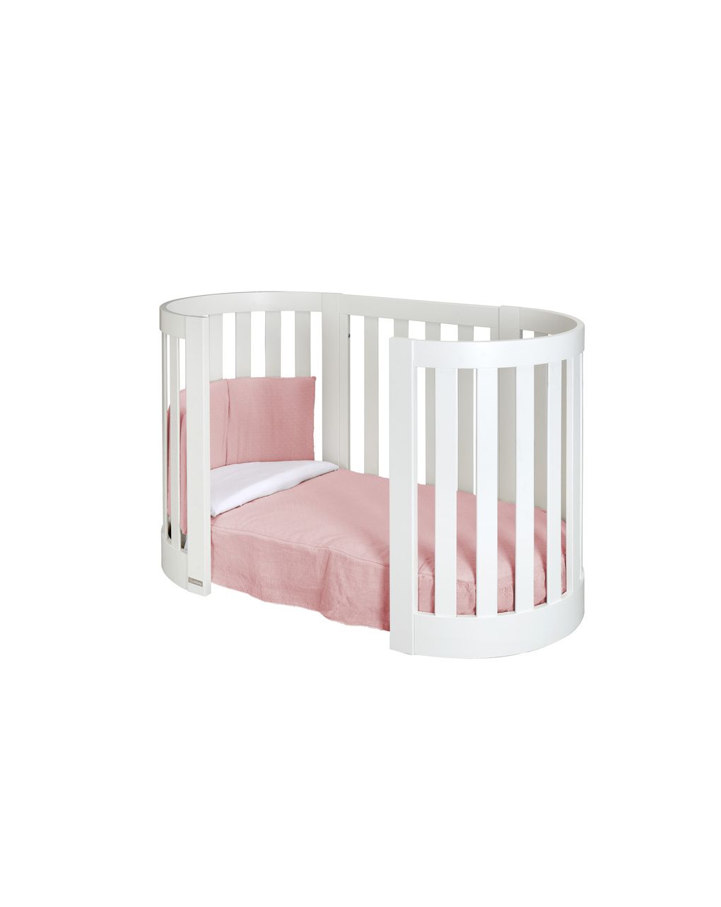 Set letto all-in-one con tessile plumeti rose - italbaby