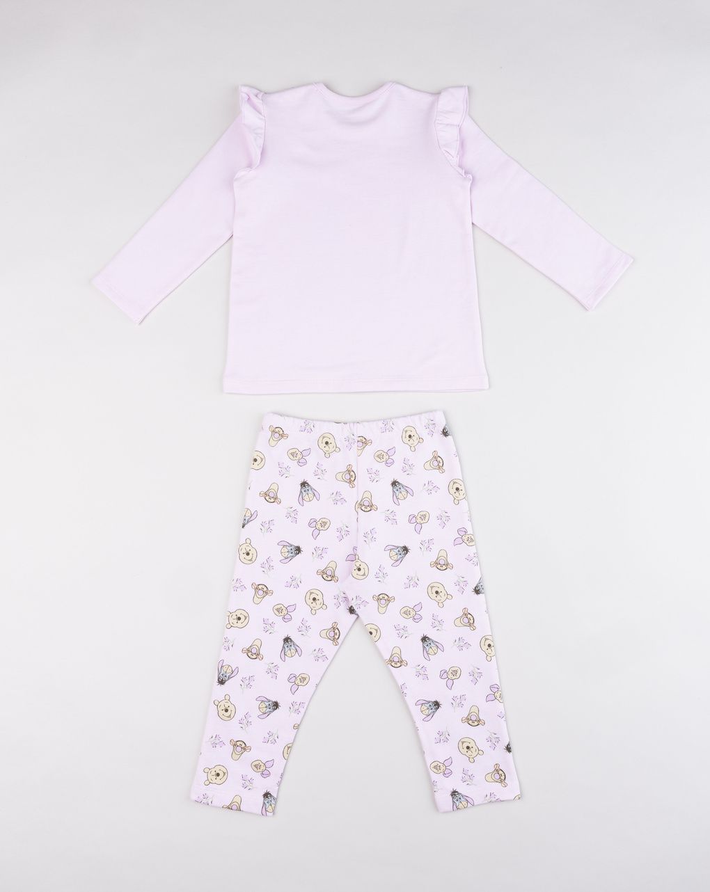 Pigiama felpato bimba rosa winnie the pooh