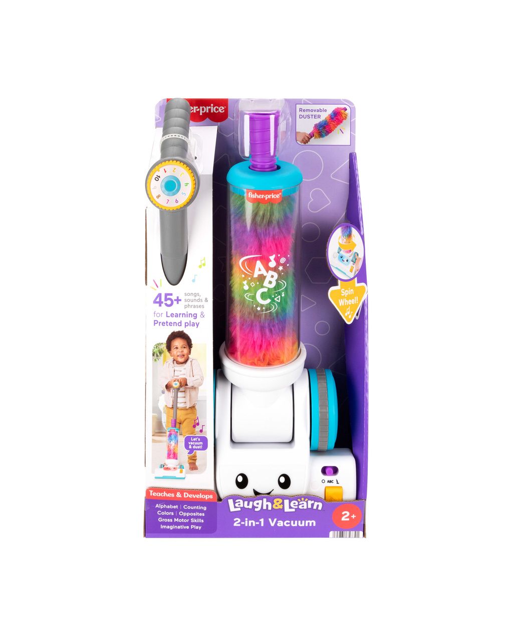 Fisher-price - aspirapolvere ridi & impara