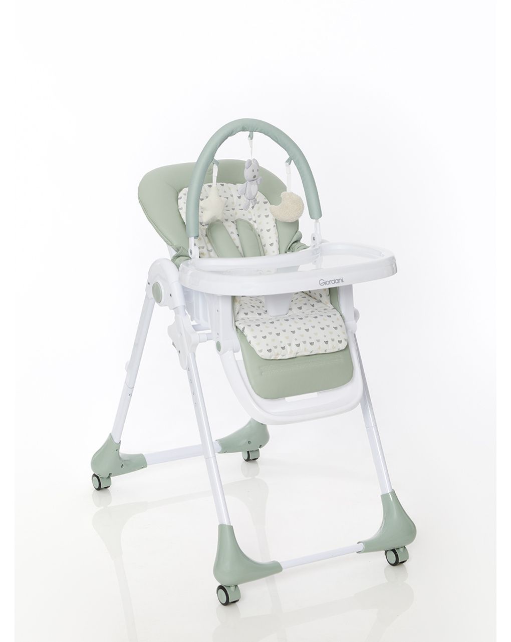 Seggiolone g-lunch & play green - giordani