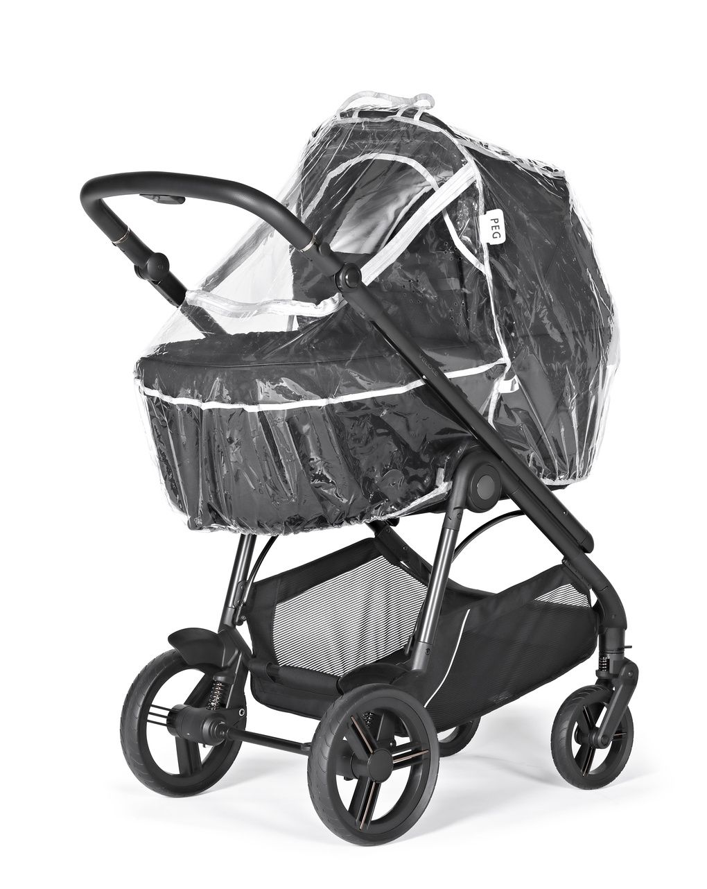 Parapioggia per navicella rain cover carry cot / bassinet - peg