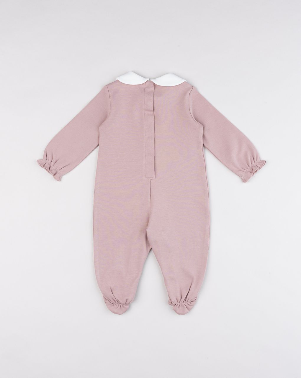 Tutina bimba marrone rosa fiori