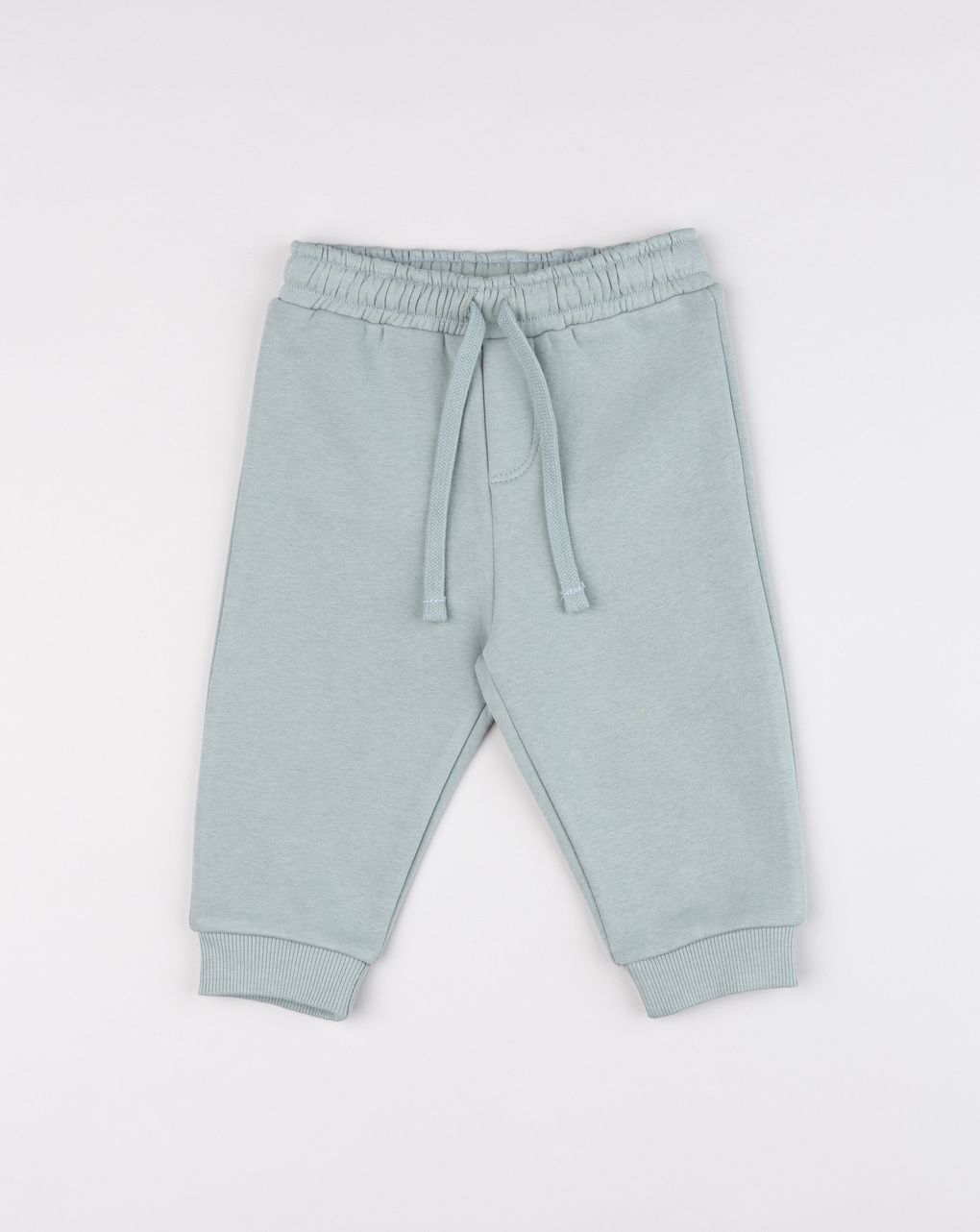 Pantaloni casual da bimbo verdi con coulisse
