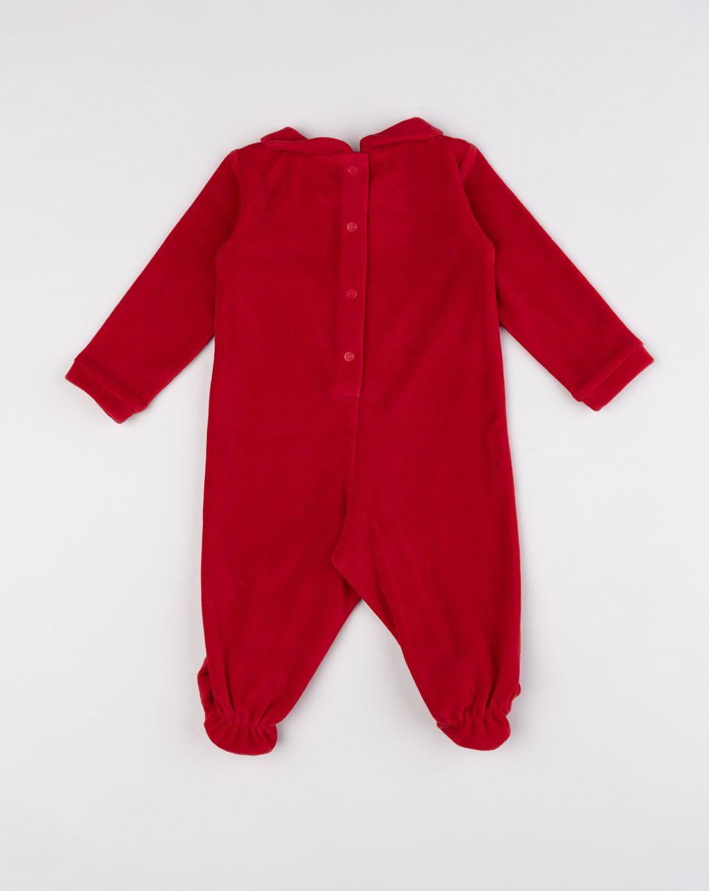 Tutina ciniglia minnie my first christmas rossa bimba