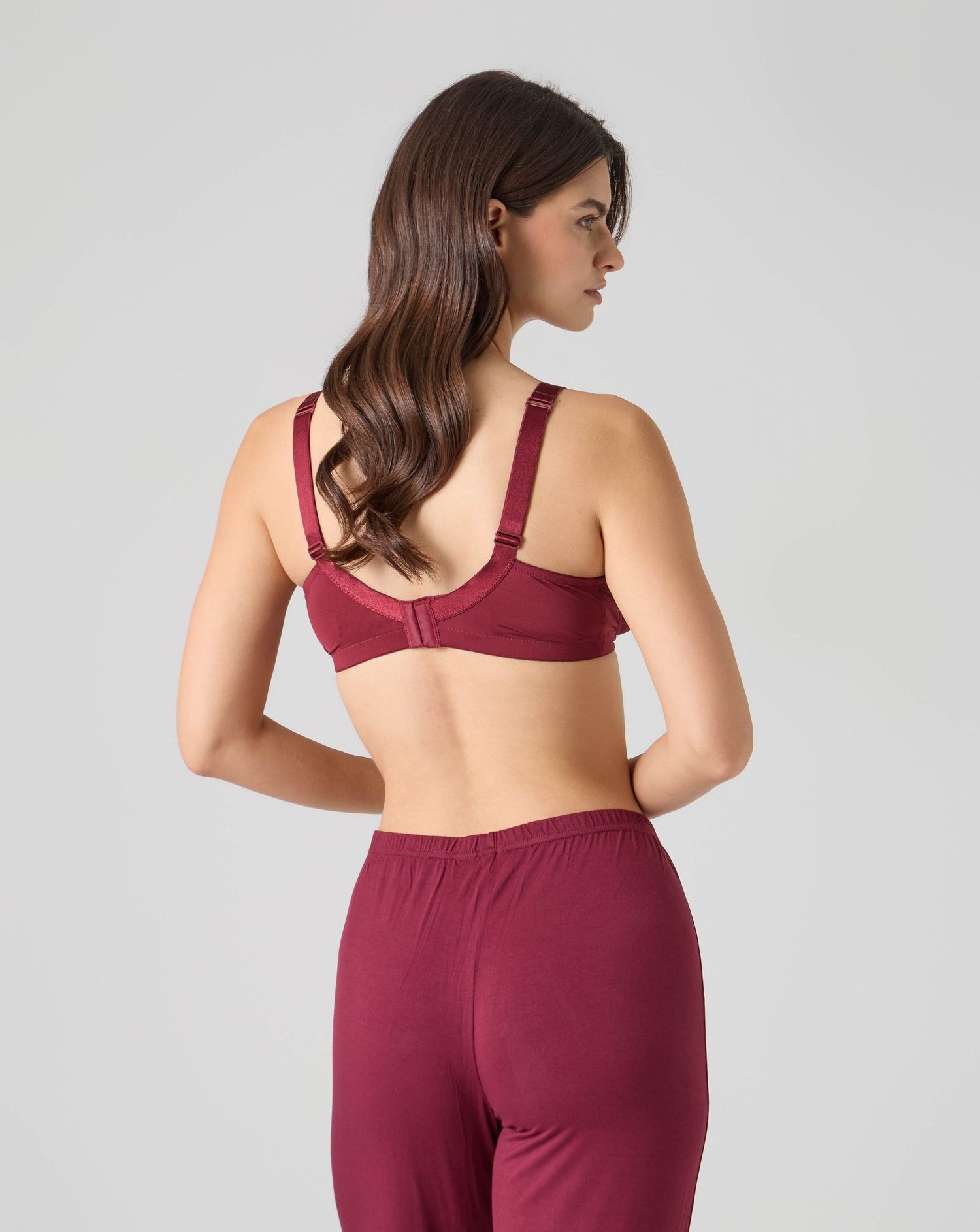 Reggiseno allattamento cozy chic bordeaux