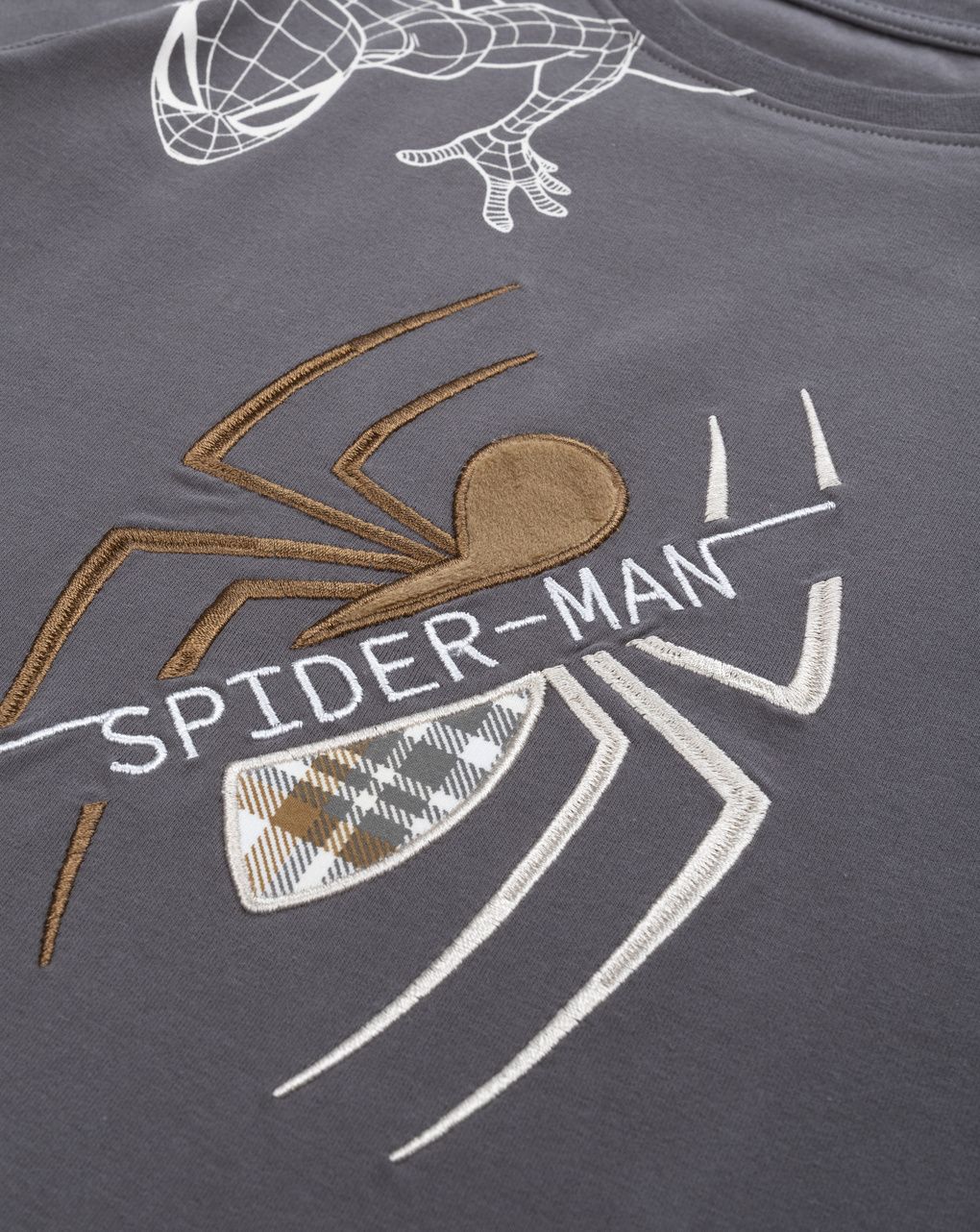 T-shirt maniche lunghe bambino "marvel - spiderman urban sketch"