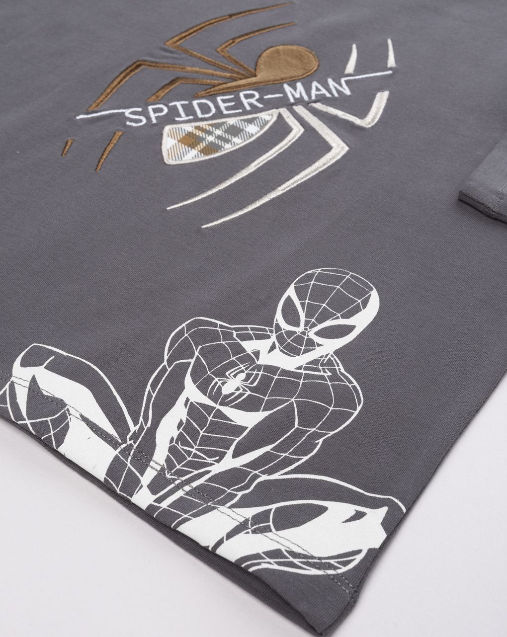 T-shirt maniche lunghe bambino "marvel - spiderman urban sketch"