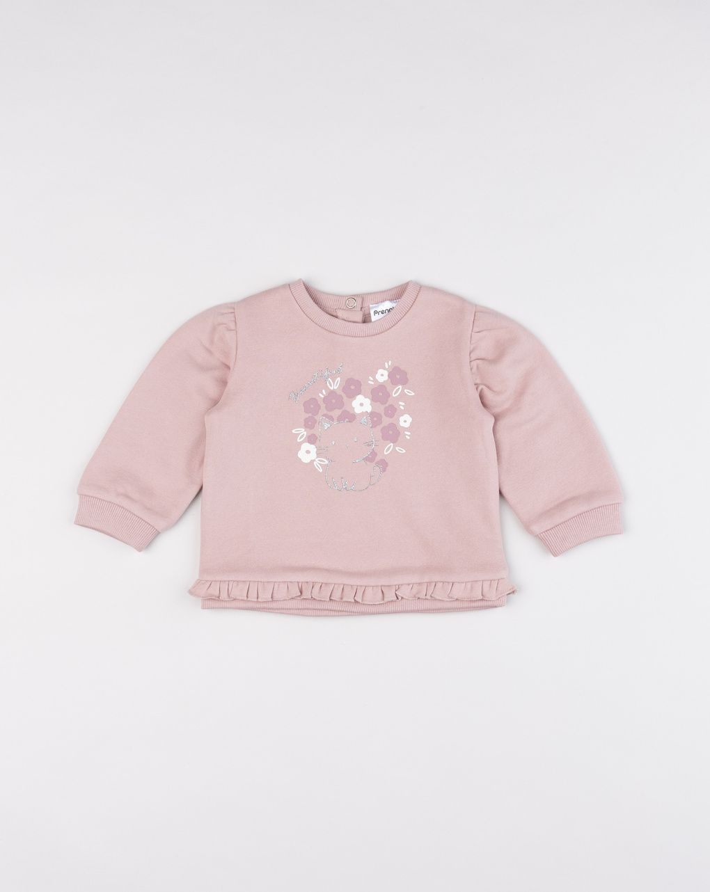 Felpa bimba rosa